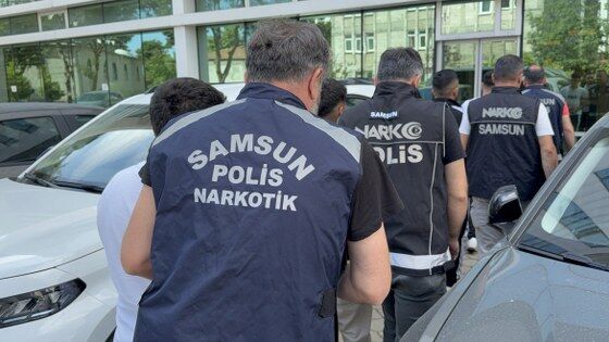 samsun haber: Samsun'da narkotik düğmeye bastı! Şüpheliler adliyede 