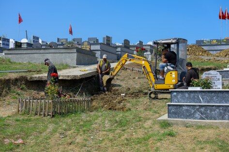 samsun haber: 302 mezarın taşındığı Samsun Derecik Mezarlığı'nda kritik süreç!