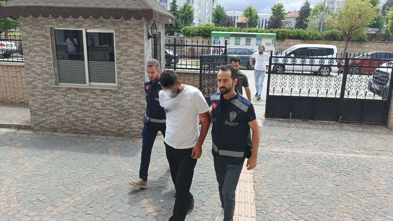Samsun Bafra'da zehir operasyonu! 2 gözaltı