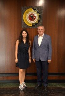 samsun haber: Samsunlu genç mühendis Aybüke Eldemir'e Murzioğlu'ndan tebrik