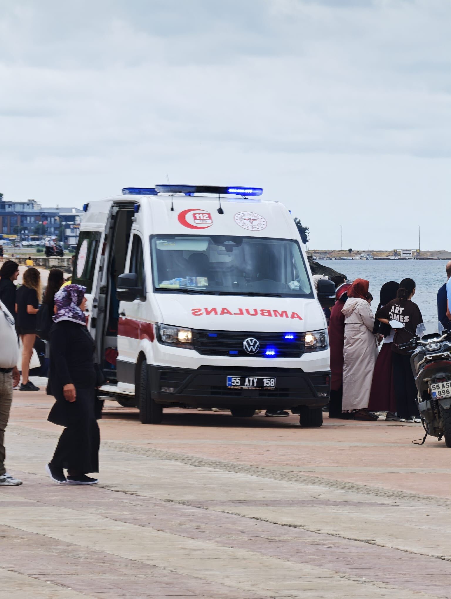 Samsun'da denizde can pazarı! Ekipler alarma geçti