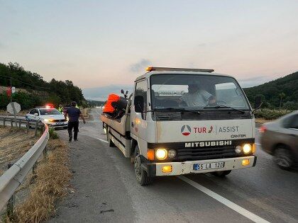 samsun haber: Samsun'da bir anda yola çıktı, yürekler ağza geldi!