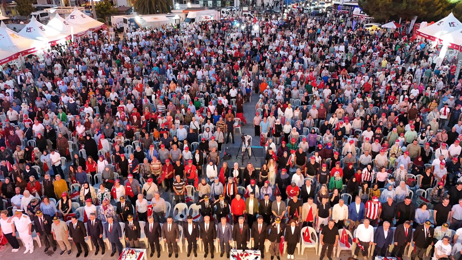 SAMSUN HABER Samsun'da 15 Temmuz ruhu meydanlarda yaşatıldı!