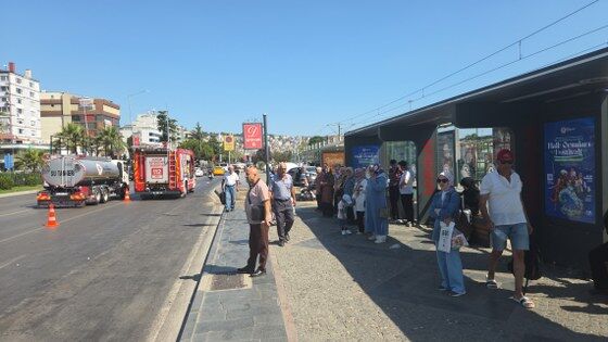 samsun haber: Samsun'da tramvay istasyonunda faciadan dönüldü!
