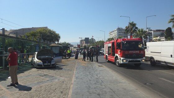 samsun haber: Samsun'da tramvay istasyonunda faciadan dönüldü!