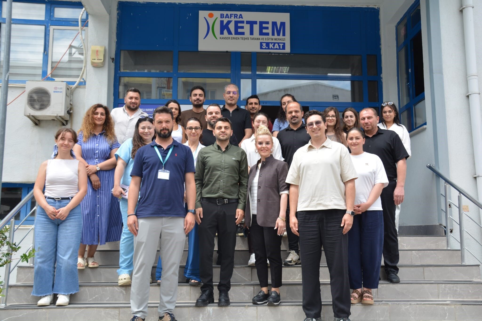 Bafra’da sağlık kurumları güçlerini birleştirdi!