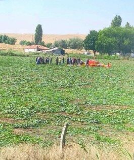 Ankara'da helikopter düştü! Çok sayıda ekip bölgede