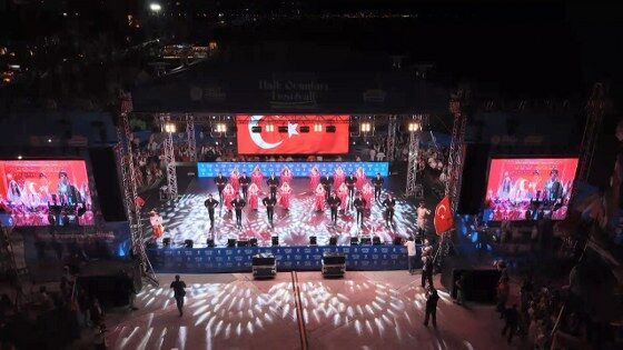 samsun haber: 12 ülke Samsun'da buluştu! Görsel şölen