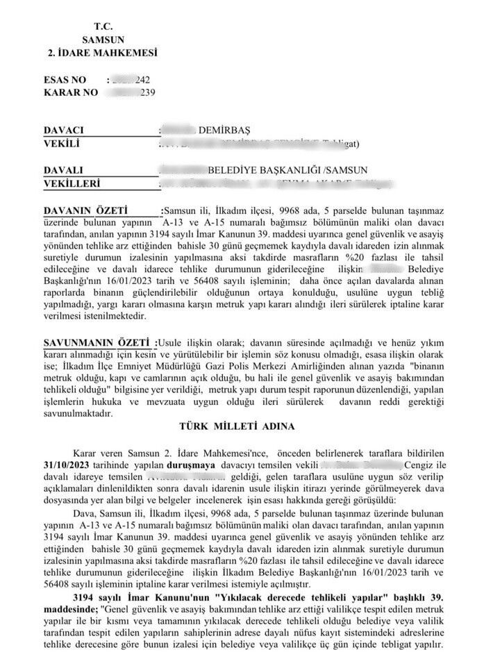 samsun haber: Samsun'da 26 esnafın gözü bu kararda! O çarşı için yeni süreç