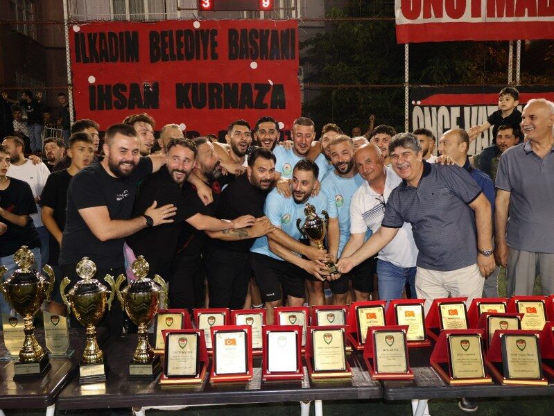 Samsun'da anlamlı turnuvada kupa sahibini buldu