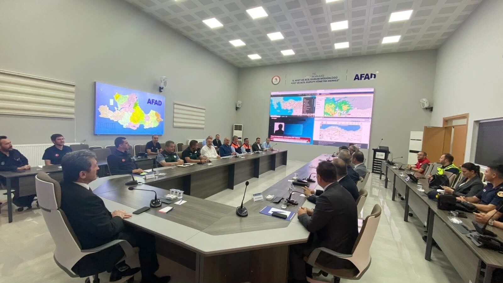 samsun haber: Turuncu kod sonrası Samsun'da kriz masası kuruldu!