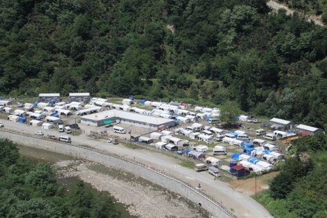 Karadeniz'de fındık sezonu başlıyor! İlk çadırlar kuruldu