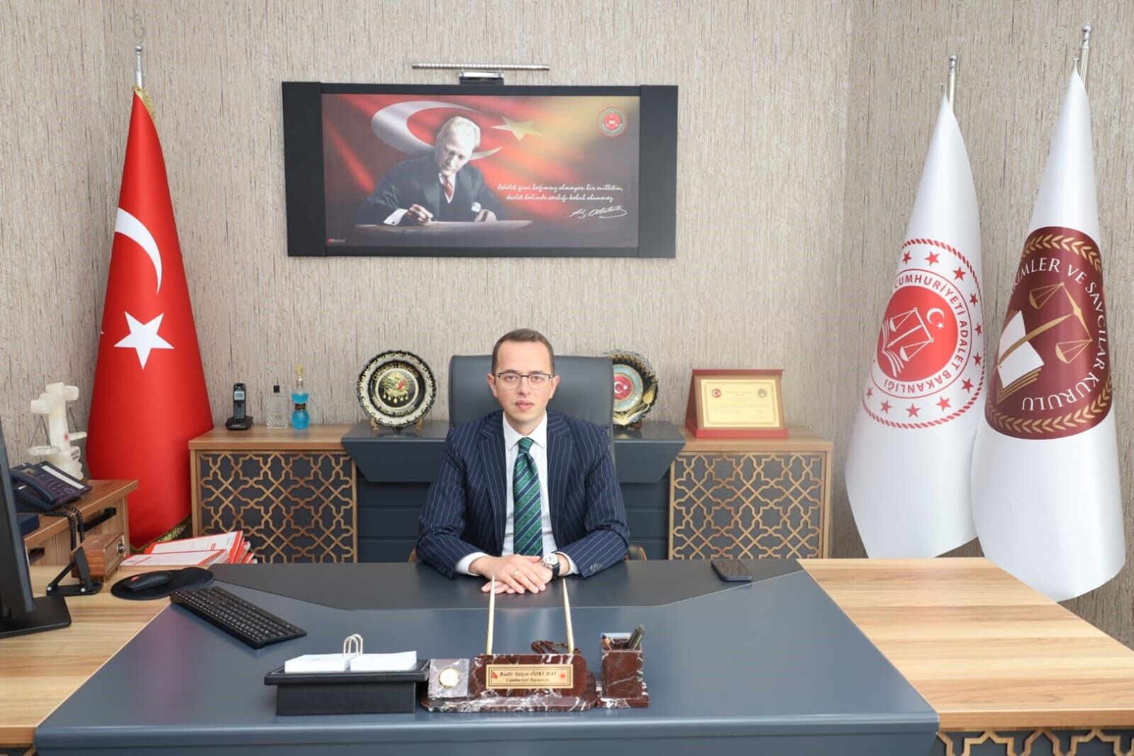 samsun haber. Bafra'nın yeni Cumhuriyet Başsavcısı görevine başladı