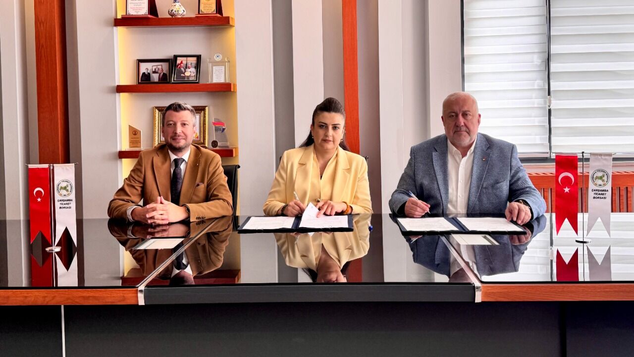 Çarşamba Ticaret Borsası'nda dijital dönüşüm için imzalar atıldı!