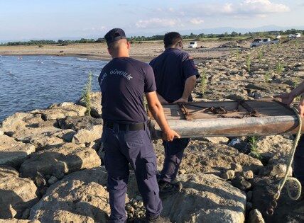 samsun haber: Samsun'da dron havalandı! Denizde dikkat çeken operasyon