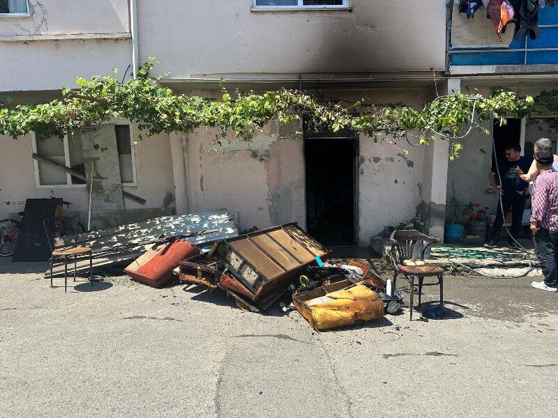 samsun haber: Samsun'da yangın paniği! Faciadan dönüldü 