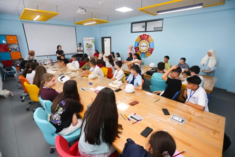 Samsun Haber. Canik'te 17 ilçeden gençler çevre için buluştu
