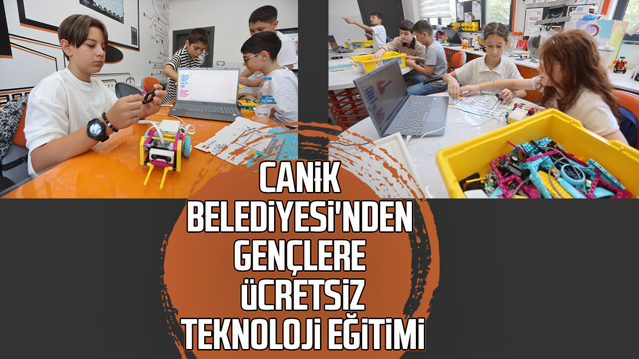 Samsun Haber. Canik'te gençler yapay zekâyla buluşacak