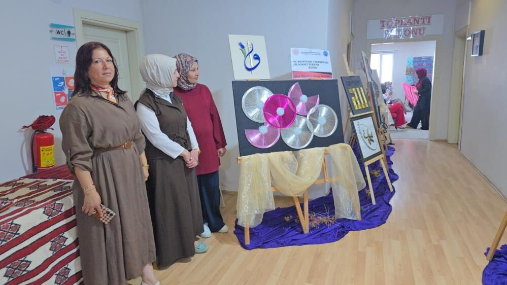 Samsun Haber. Çivi ve telle sanat! Vezirköprü'de ilgi giderek artıyor