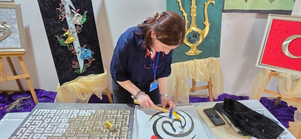 Samsun Haber. Çivi ve telle sanat! Vezirköprü'de ilgi giderek artıyor