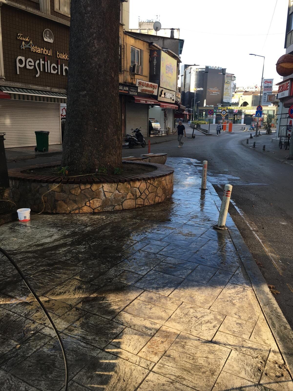 Samsun Haber. İlkadım'da temizlik mesaisi hız kesmiyor