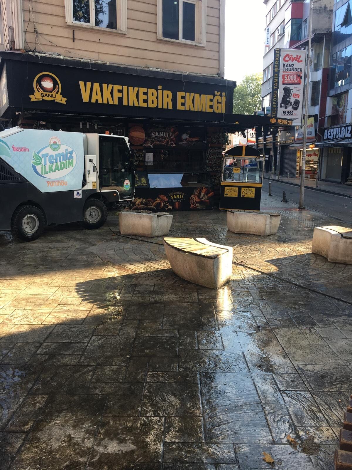 Samsun Haber. İlkadım'da temizlik mesaisi hız kesmiyor