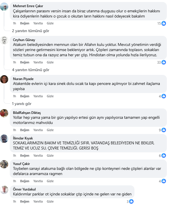 samsun haber: Atakum'da vatandaş isyanda! Başkan Serhat Türkel'e hizmet çağrısı