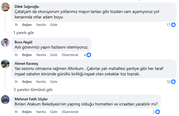 samsun haber: Atakum'da vatandaş isyanda! Başkan Serhat Türkel'e hizmet çağrısı