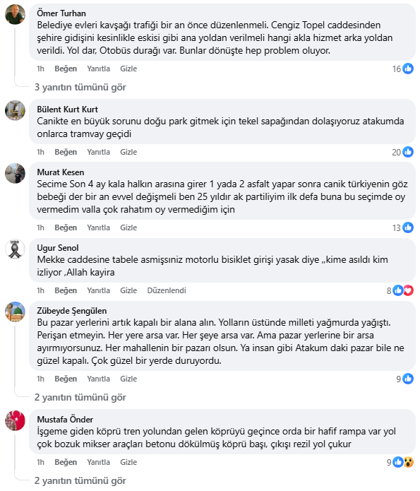 samsun haber: Canik'te vatandaşın gündemi: Yol, ulaşım ve pazar yeri