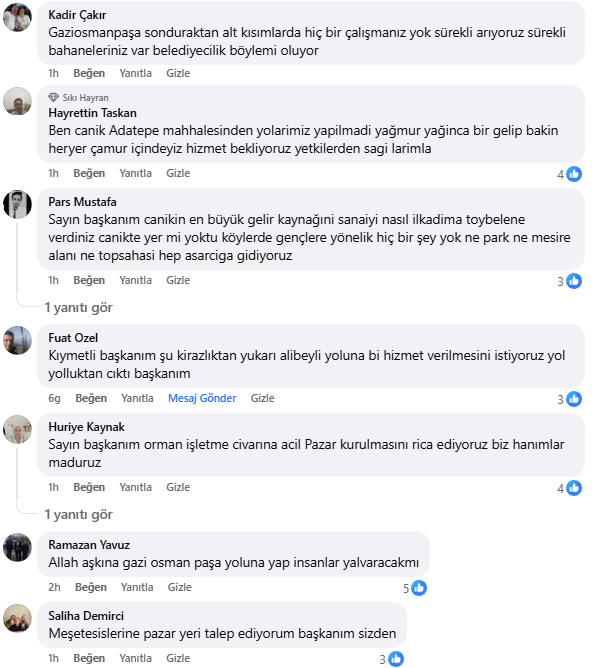 samsun haber: Canik'te vatandaşın gündemi: Yol, ulaşım ve pazar yeri