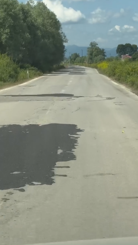 samsun haber: Terme'de yol isyanı! "Yama üstüne yama"