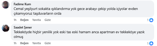 samsun haber: Tekkeköy'de yol, park ve doğal gaz çağrısı
