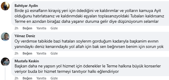 samsun haber: Terme'de yol, otopark ve pazaryeri talebi; festival eleştirisi var