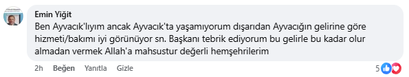 Ayvacık'ta yol, temizlik ve çevre düzenlemesi talebi var! 