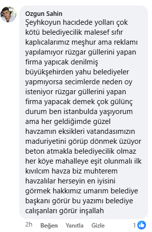 samsun haber: Havza'da yol ve temizlik talebi!