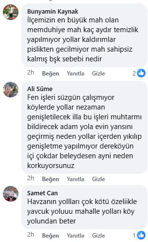 samsun haber: Havza'da yol ve temizlik talebi!