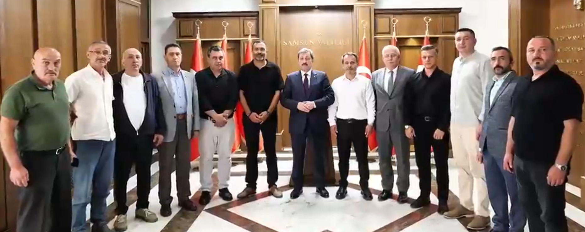 samsun haber: Samsun Valisi Orhan Tavlı'dan kahramanlara vefa dolu sözler