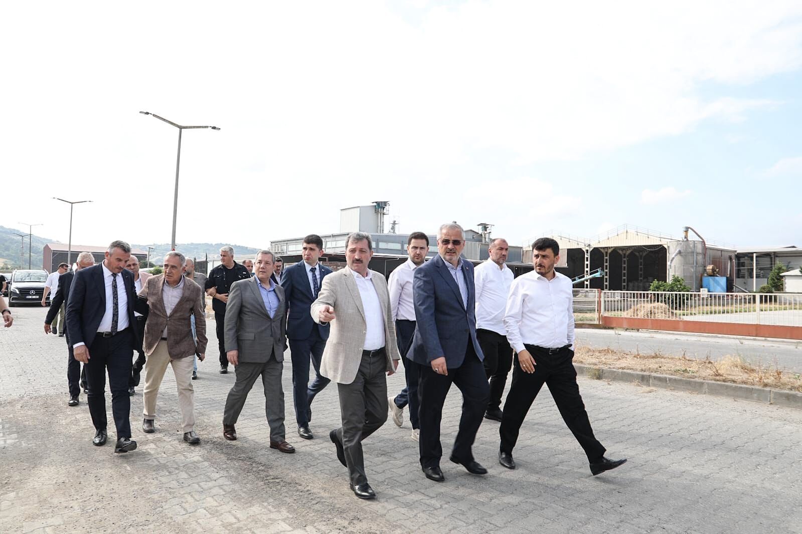 samsun haber Bafra Karma OSB'de yeni yatırımlar masaya yatırıldı