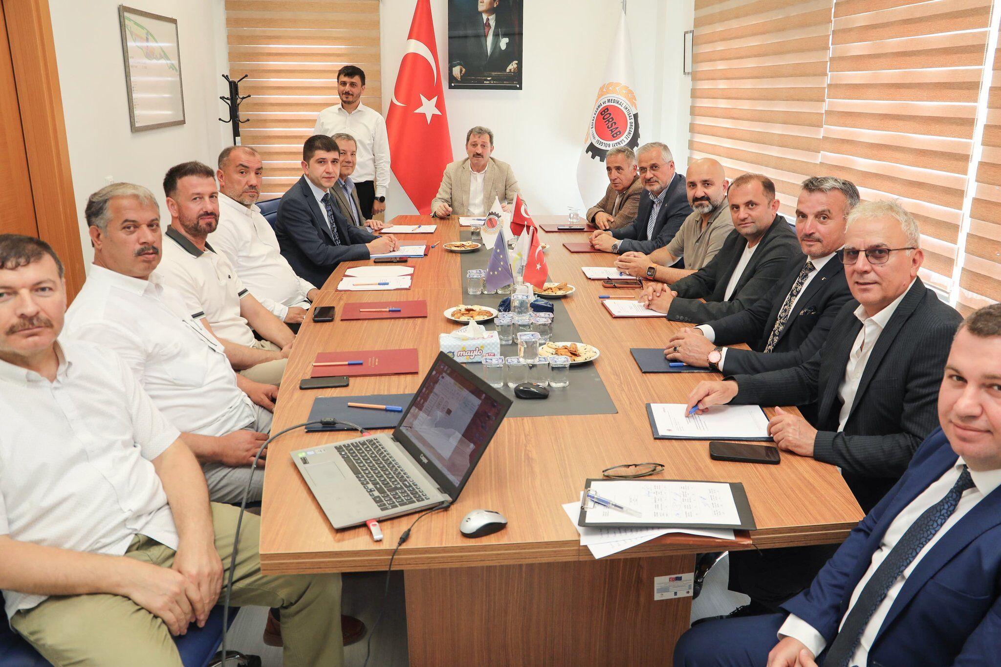 samsun haber Bafra Karma OSB'de yeni yatırımlar masaya yatırıldı