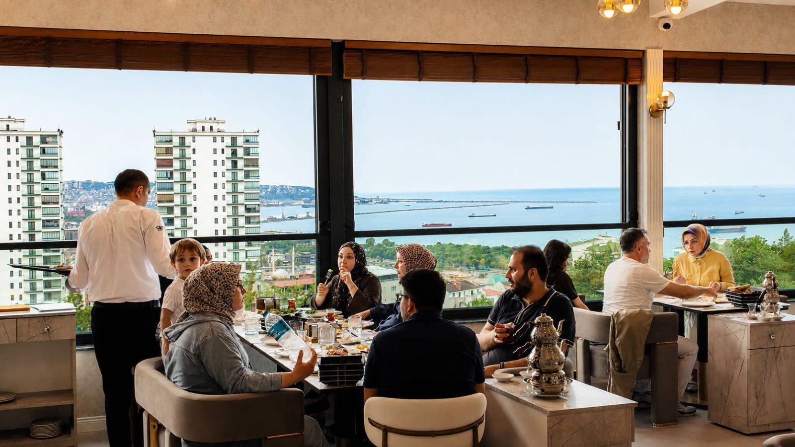 samsun haber: Canik'te kahvaltı keyfi Meşe Tesisleri'nde yaşanıyor