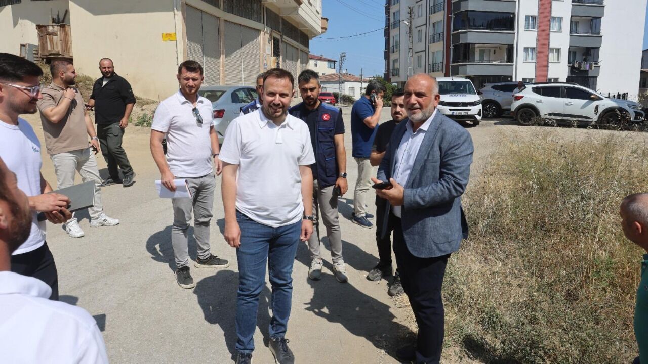 samsun haber Başkan İbrahim Sandıkçı, Canik'in taleplerini yerinde dinledi