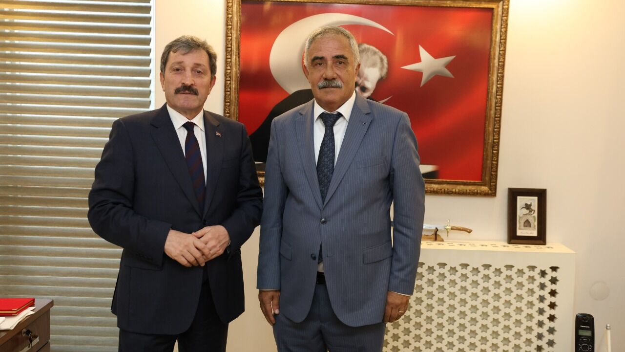 samsun haber Vali Orhan Tavlı'dan SESOB Başkanı Hacı Eyüp Güler'e ziyaret
