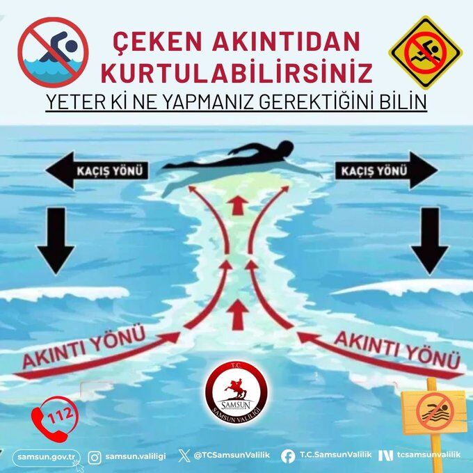 Samsun Valiliği'nden peş peşe kritik uyarılar!