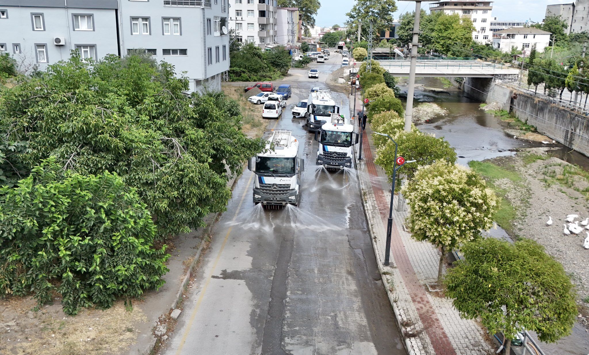 Başkan Mustafa Candal'dan 'temiz Tekkeköy' mesajı