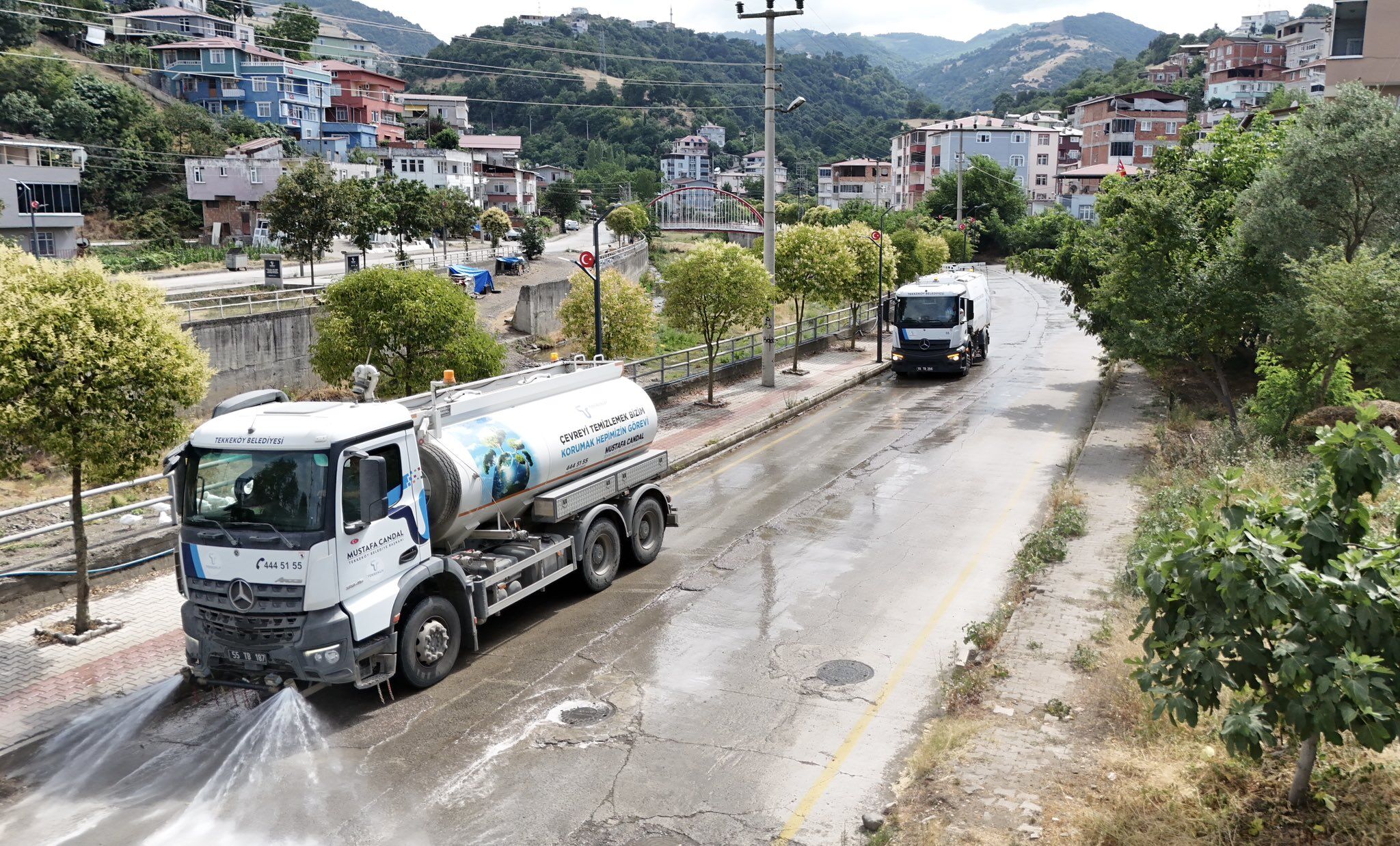 Başkan Mustafa Candal'dan 'temiz Tekkeköy' mesajı