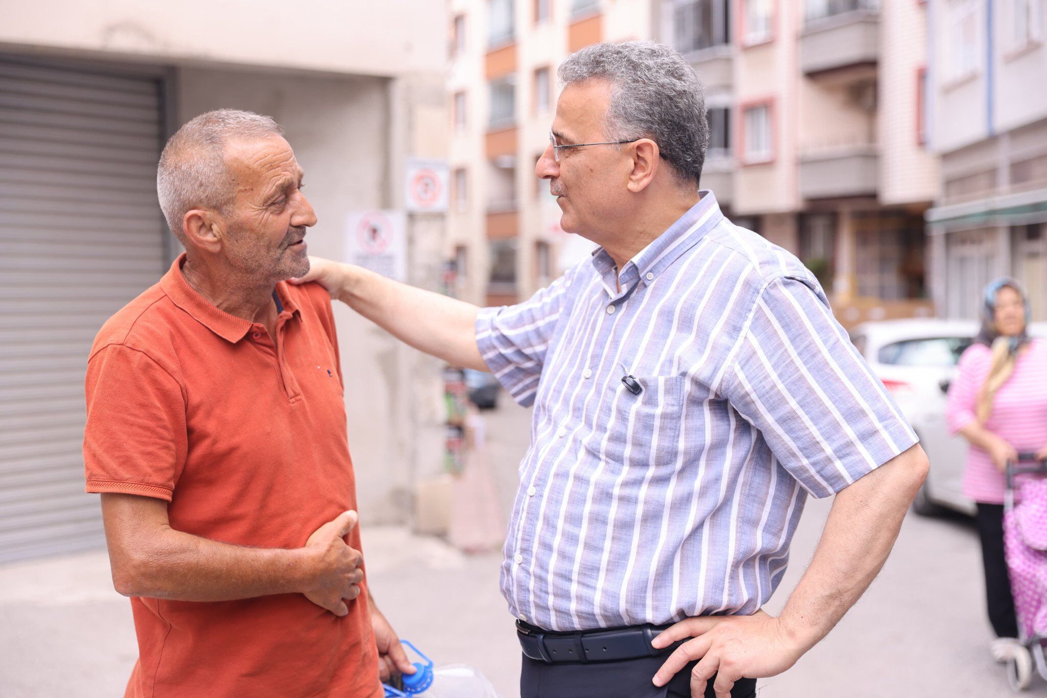 samsun haber İlkadım Belediye Başkanı İhsan Kurnaz esnafın nabzını tuttu