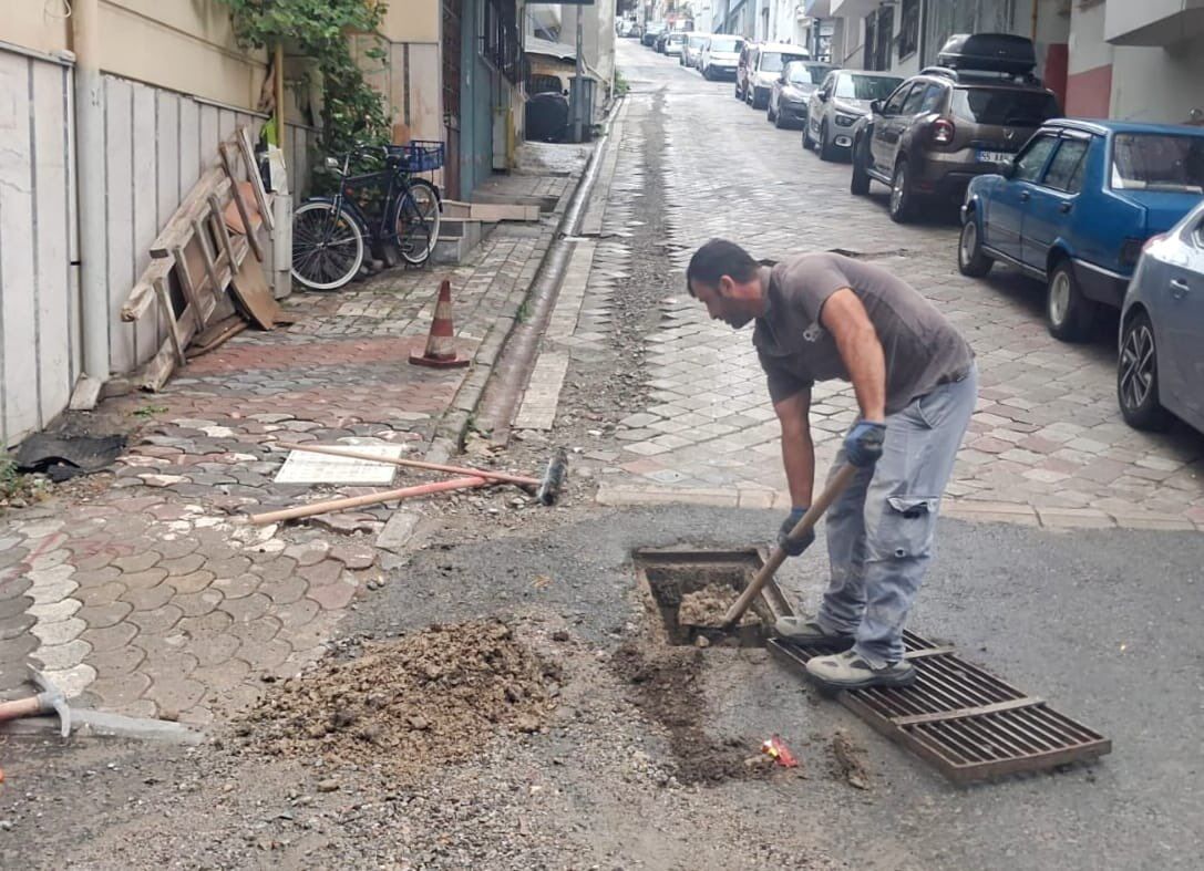 samsun haber: Yağış öncesi Canik'te dikkat çeken hazırlık