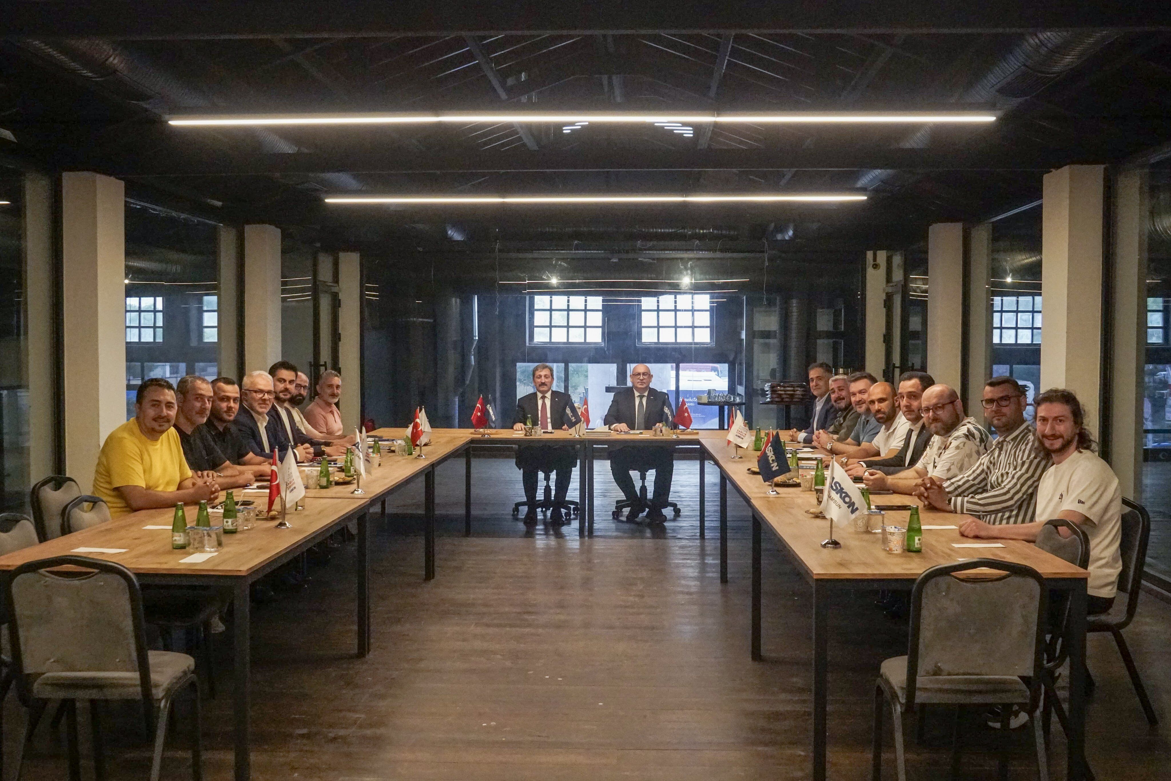 samsun haber: Vali Tavlı ASKON'da: Samsun'un yatırım hedefleri masaya yatırıldı