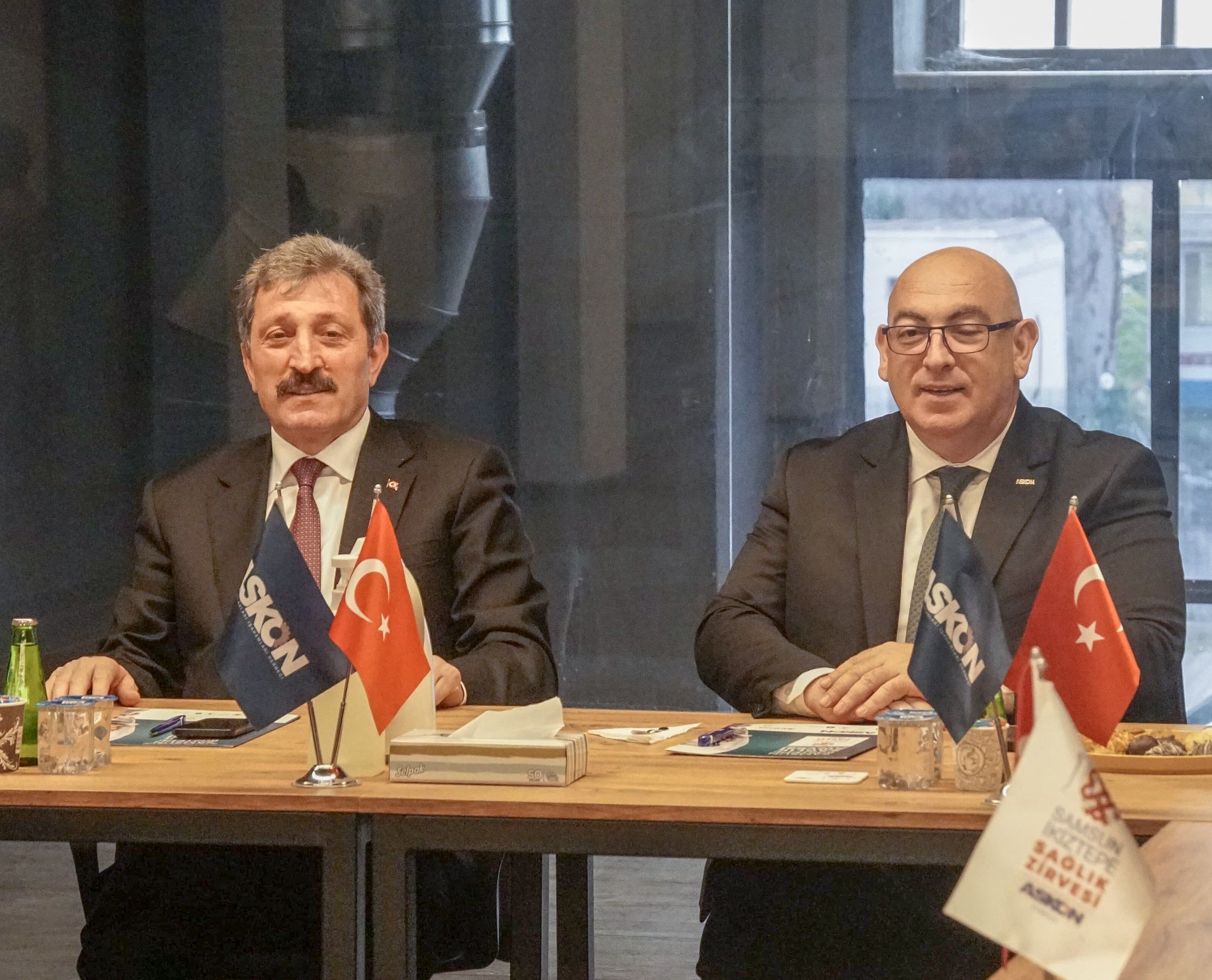 samsun haber: Vali Tavlı ASKON'da: Samsun'un yatırım hedefleri masaya yatırıldı