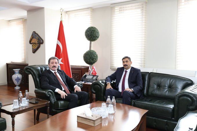 Samsun Cumhuriyet Başsavcısı Mustafa Çakmak'tan Vali Orhan Tavlı'ya ziyaret
